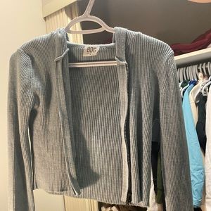 Urban Outfitters BDG light blue zip up